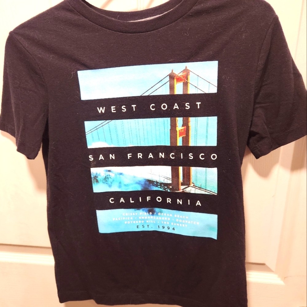 Black San Francisco Graphic T-Shirt